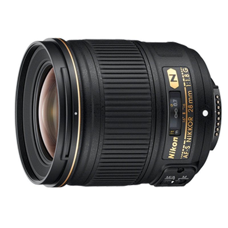 尼康(Nikon) AF-S 28mm f/1.8G 尼康卡口 67mm口径 广角定焦镜头