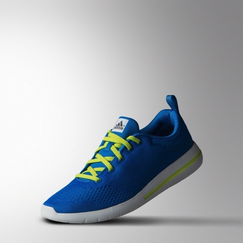 正品adidas阿迪达斯2015夏新款男子PE系列跑步鞋B44395 B44397-FC 空军蓝/粉蓝/亮黄荧光 40.5