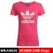 adidas阿迪达斯短袖女子三叶草运动休闲T恤AI9529 S18504 S18505-FC 32/XS(165-76) AI9528