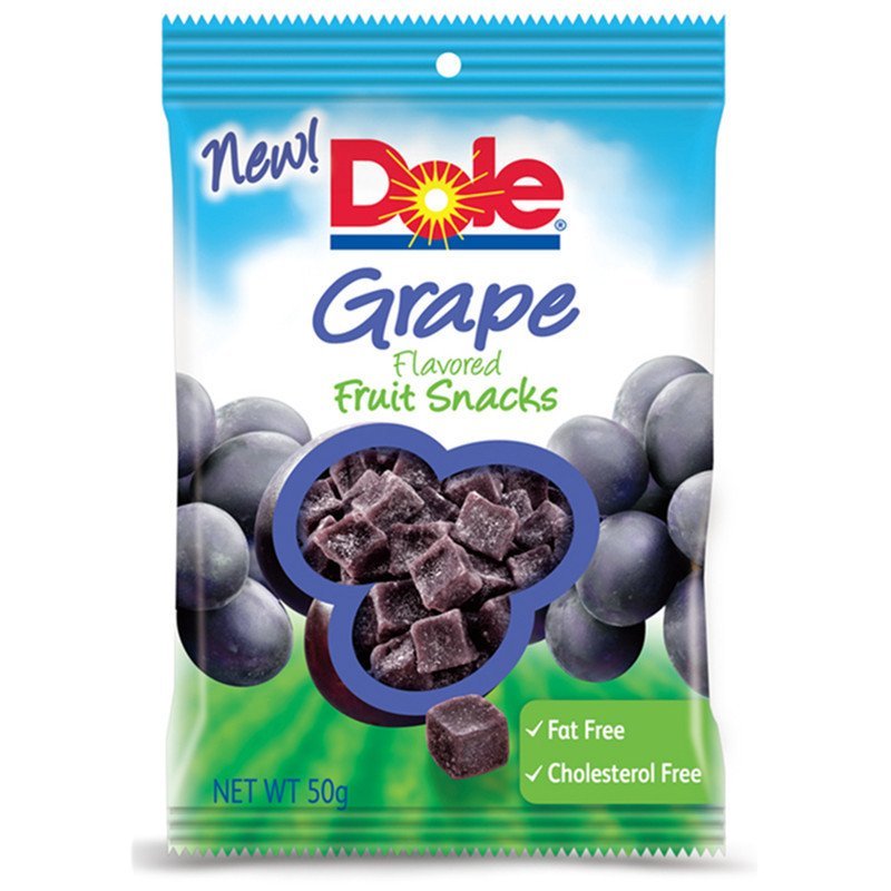 泰国进口 Dole都乐葡萄味综合水果粒 50g