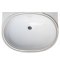 TOTO洁具卫浴 椭圆形台下式洗脸盆LW546B智洁釉面陶瓷洗手盆 白色
