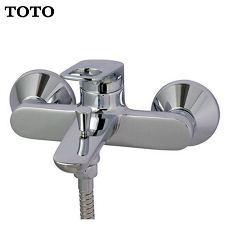 TOTO洁具卫浴 淋浴花洒壁挂式DM354R 全铜挂墙明装花洒本体 浴缸边龙头 DM354R