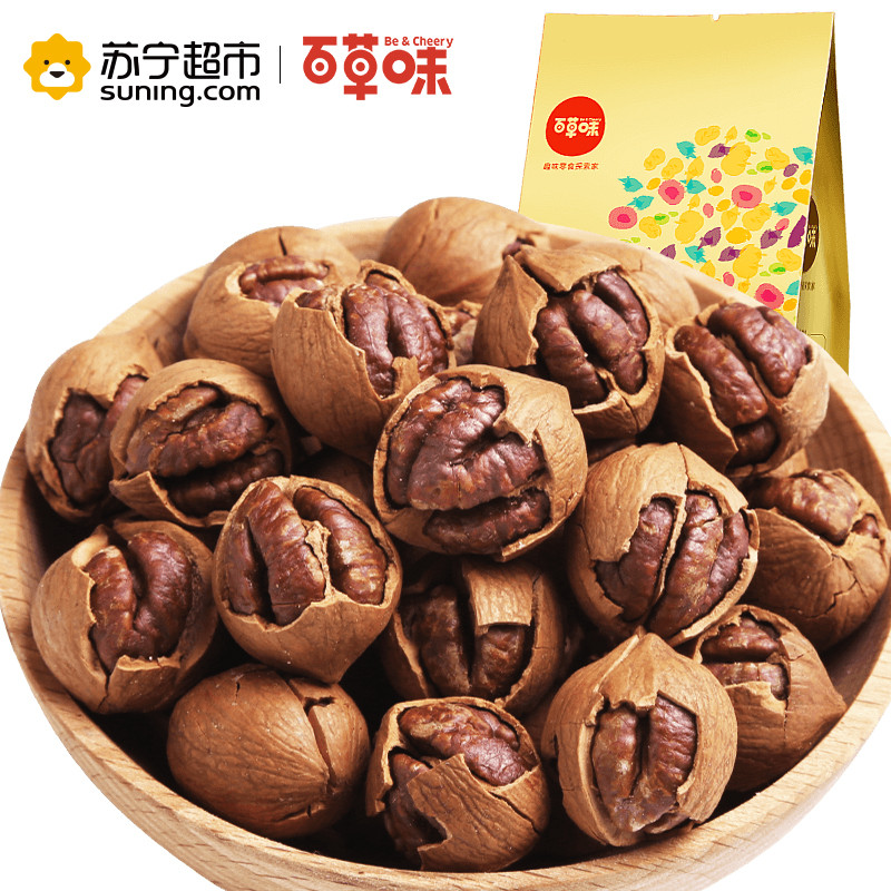 百草味 手剥山核桃(奶油味)190g