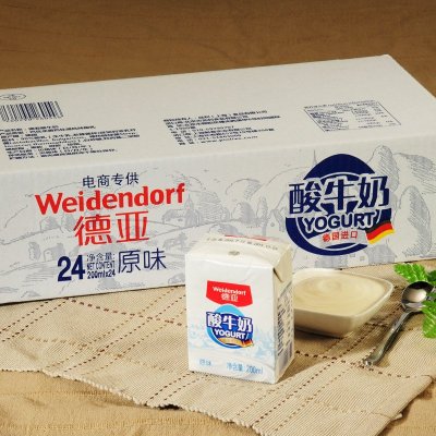 Weidendor 德亚 原味酸奶 200ml*24盒 *2件 +凑单品