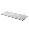 雷柏（Rapoo）N7200 USB有线轻薄键盘 白色
