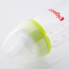 贝亲 “自然实感”宽口径240ml玻璃奶瓶安心组合--绿色 AA115