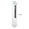 奥克斯（AUX） 2匹 定频智能二级能效空调KFR-51LW/R1TYK1+2
