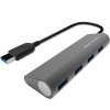 睿因(WAVLINK)WL-UH3048 接口USB3.0扩展器分线器 四口HUB集线器一拖四高速转换器