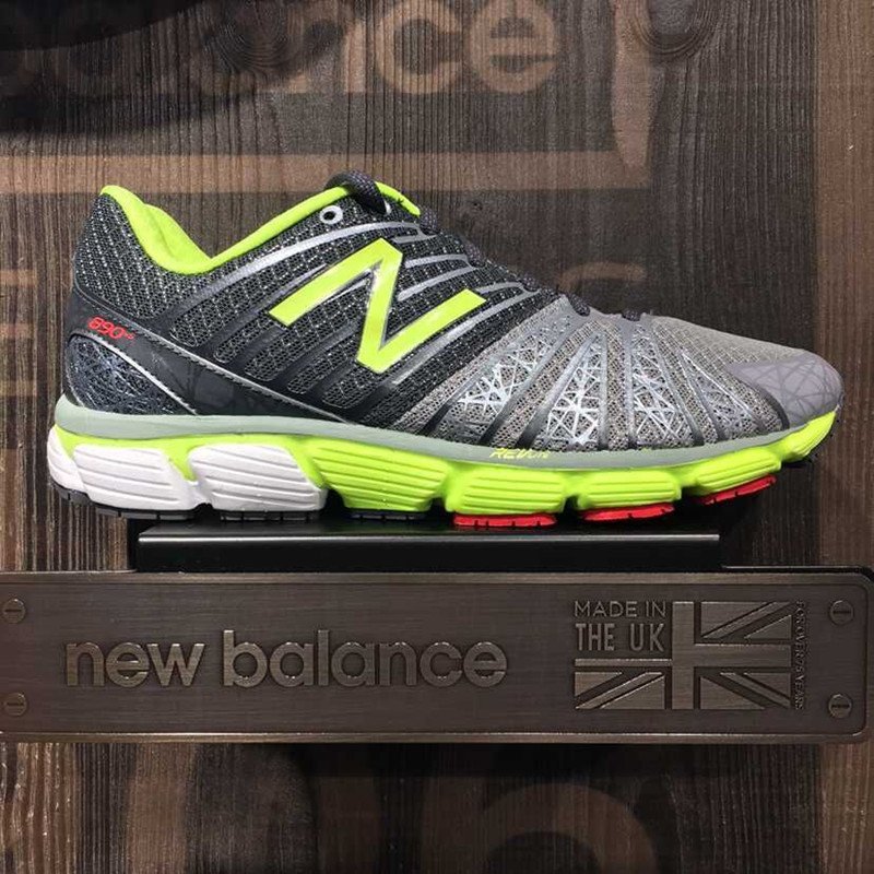 New Balance/NB 新百伦 2015新款男子功能避震跑步鞋专业健身鞋 M890GR5 灰绿 43码