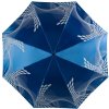 天堂 缎面黑胶丝印抽象图案三折遮阳伞太阳伞晴雨伞1283