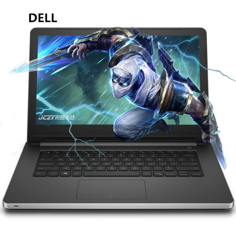 戴尔（DELL）M5455R-1828S 灵越14英寸笔记本电脑 A8-7410 4G 1TB M355 2G独显 银色