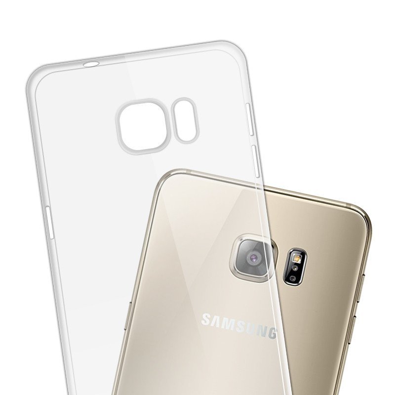 逸美达 三星S7edge手机壳边框G9350保险杠保护套外壳S7透明硅胶边框 S7edge【轻薄软壳/全包版/透明】