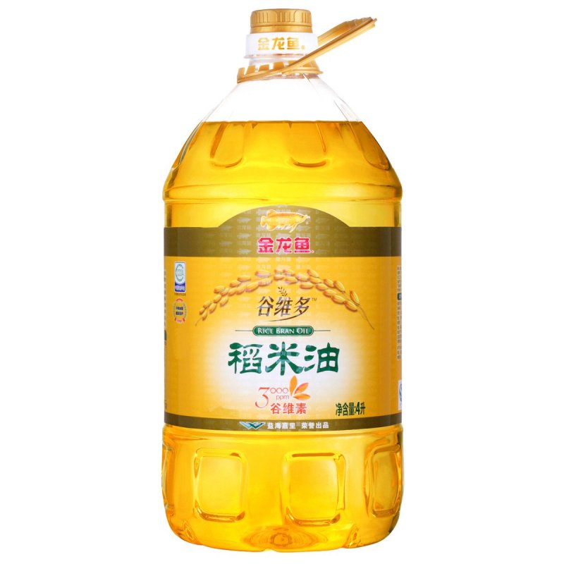 谷维多双一万稻米油4L