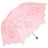 天堂伞(遇水现花)黑胶丝印三折晴雨伞太阳伞 33257E