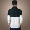夹克2016春装新款 男士立领休闲拼接外套便服男装外套韩版潮 8031 4XL 深蓝色