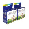 e代 PG40黑色+CL41彩色套装墨盒(大容量) 适用佳能MP198 1980 145 1880 IP1200打印耗材
