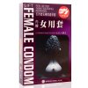 倍力乐女用避孕套两只装超薄润滑安全套 成人情趣性用品