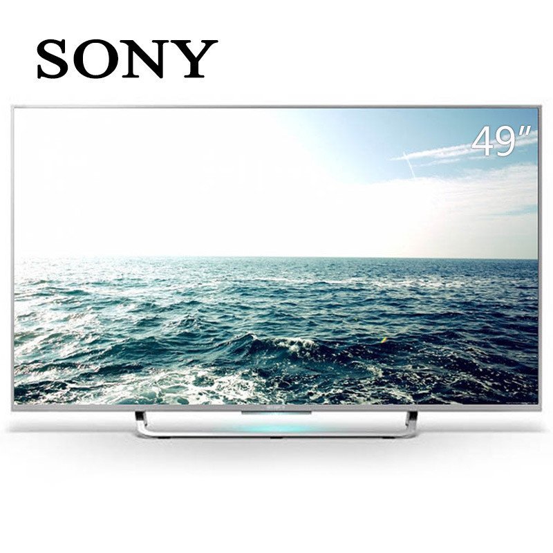 索尼（SONY） KD-49X8300C 49英寸 4K超清安卓智能LED液晶电视（银色）