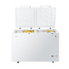海尔(haier) FCD-365HA(内销) 365升 双变温柜 卧式冷柜 冷藏冷冻冰柜 2级能效 直冷 定频