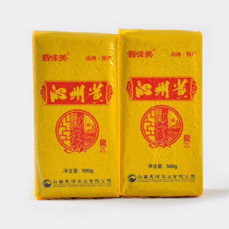 晋味美小米新小黄米小米粥子五谷杂粗粮500g原产地标