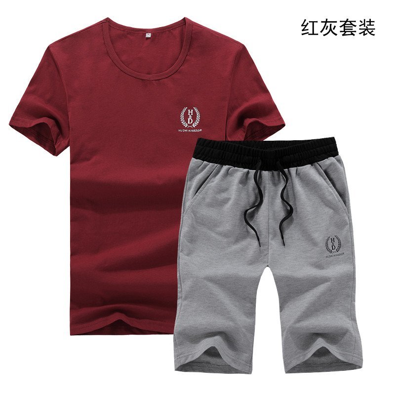 狮臣SHICHEN 2021年春季男士运动两件套装时尚青少年连帽休闲运动套装长裤休闲套装男开衫卫衣套装男装 TZ8012牛仔蓝 L