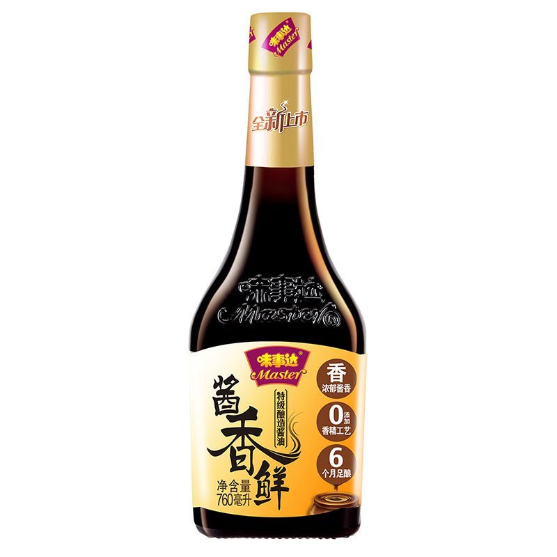 味事达酱香鲜特级酱油760ml
