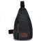 薇思黛 2016新款 韩版休闲男士胸包运动帆布男包小包包多功能户外小挎包潮 小号灰色
