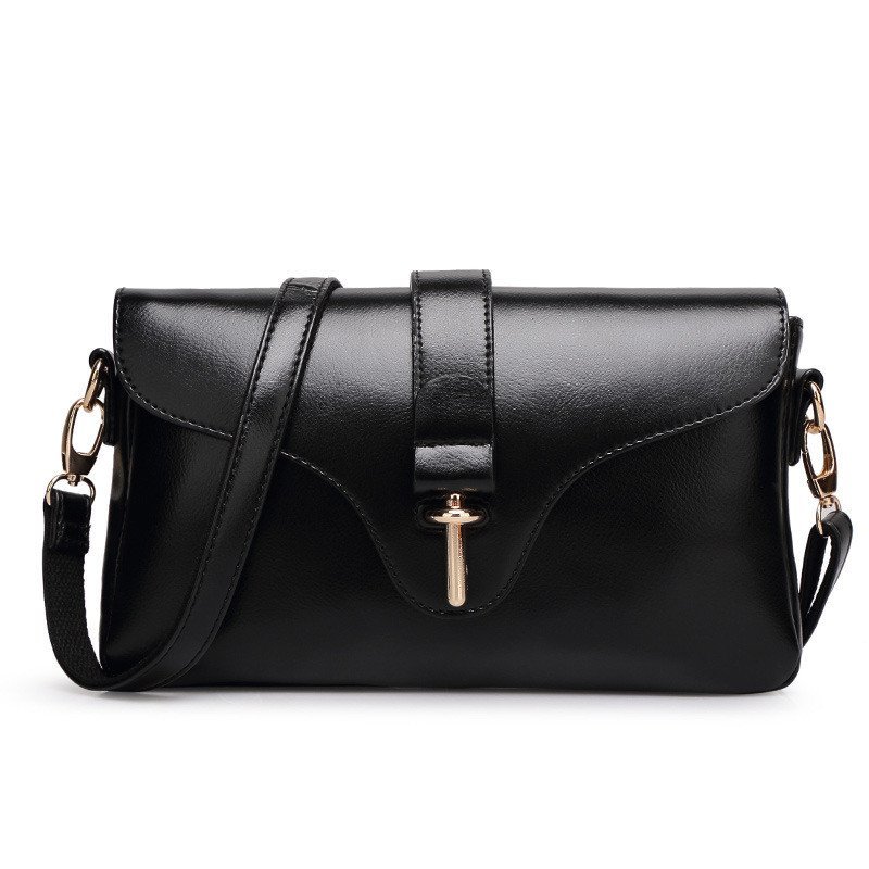 薇思黛 2016新款 潮女包单肩包女手提包韩版斜挎小包春夏款时尚小挎包 黑色