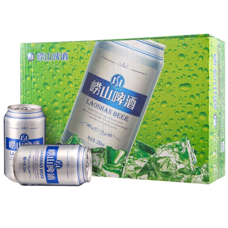 【苏宁超市】青岛啤酒 崂山啤酒（8度）330ml*24罐 箱装