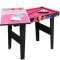 家用休闲娱乐儿童益智玩具多功能3合1 足球桌乒乓球桌台球桌足球台冰球桌 粉色
