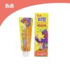 韩国原装进口B&B保宁幼儿宝宝牙膏 儿童牙膏 80g 3岁以上使用 橙子味