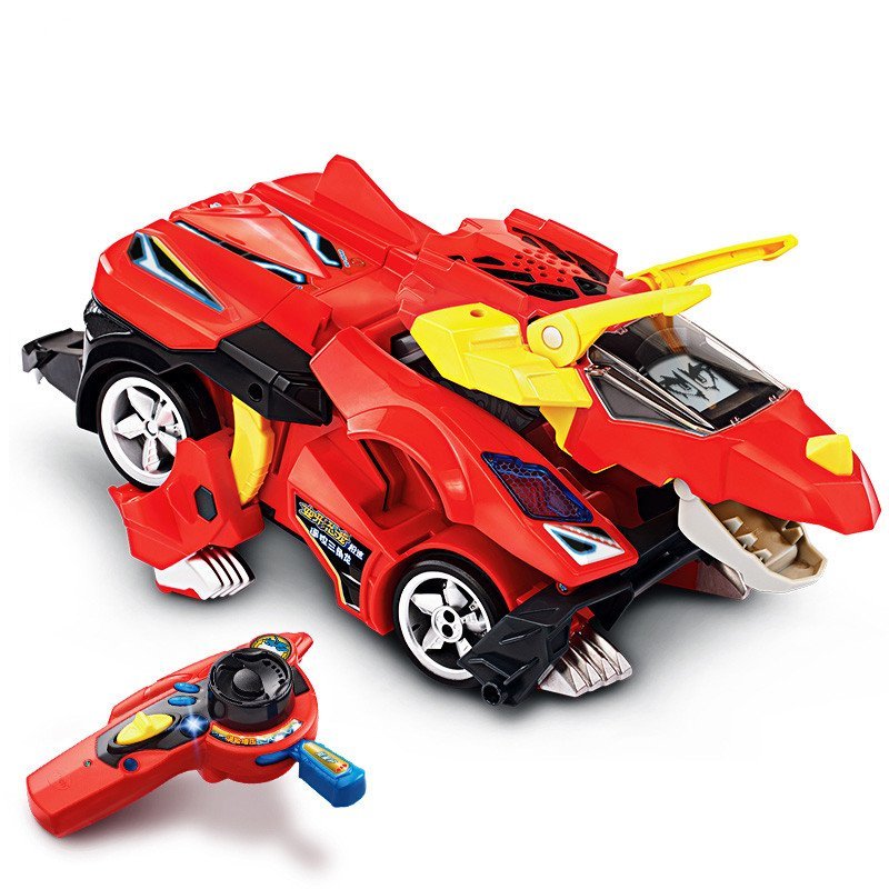伟易达(Vtech) 玩具 变形恐龙系列-遥控三角龙 80-154818 3-8岁