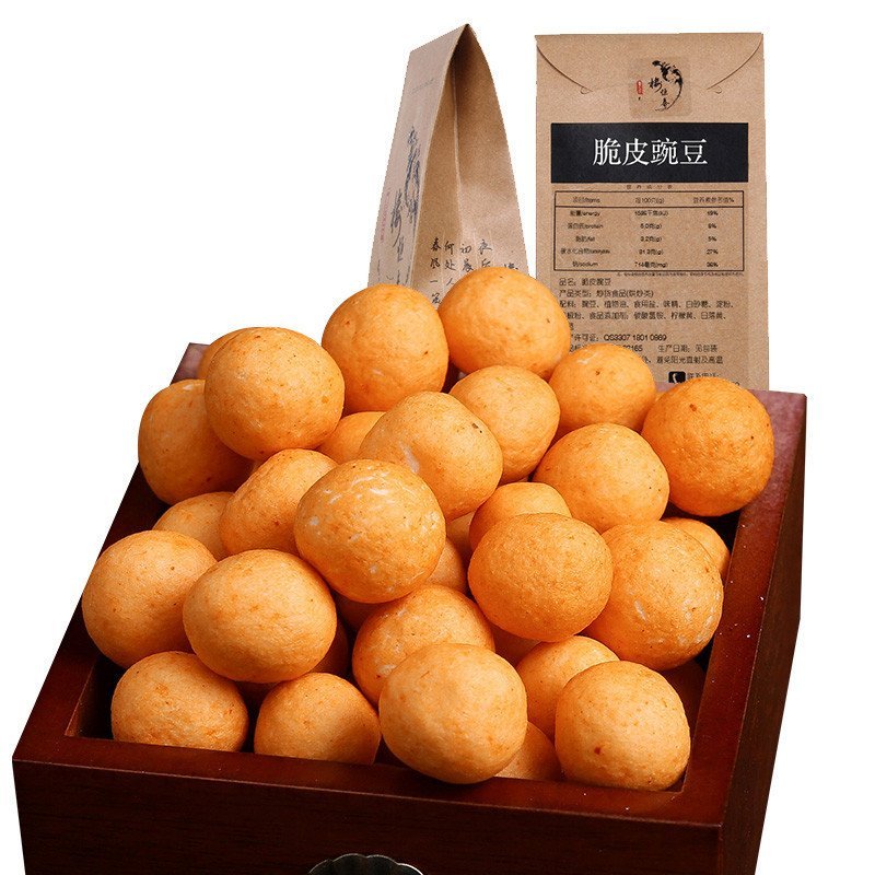 楼恒泰脆皮豌豆120g/袋 休闲小吃办公室零食品