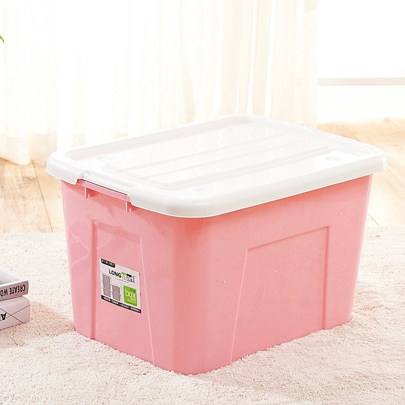 龙士达lj-0238 收纳箱2个装 粉色