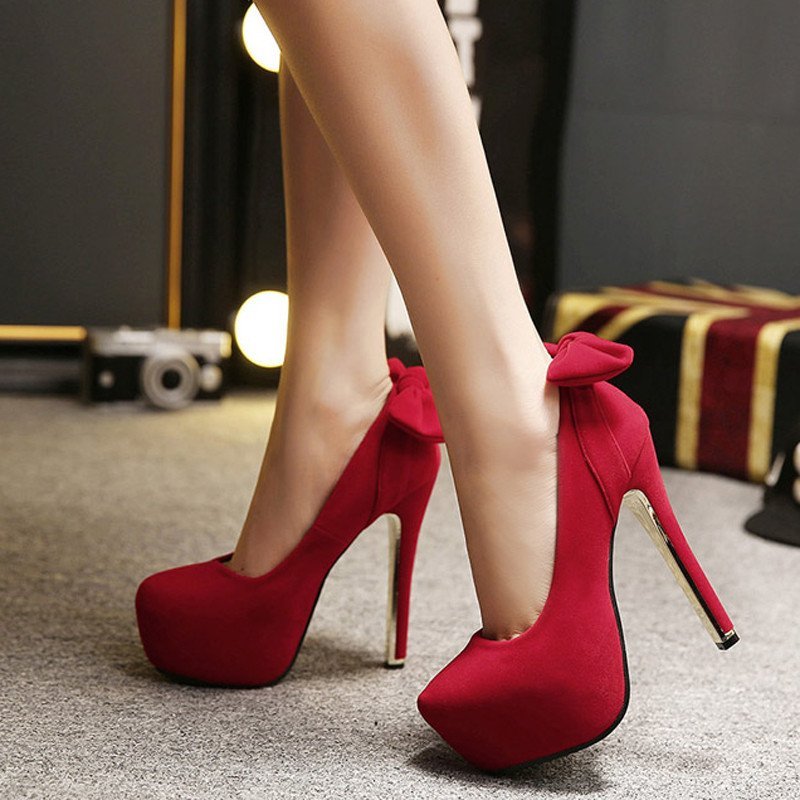 结细跟结婚女单鞋时尚高跟鞋防水台新娘结婚鞋派对舞会伴娘公主女鞋