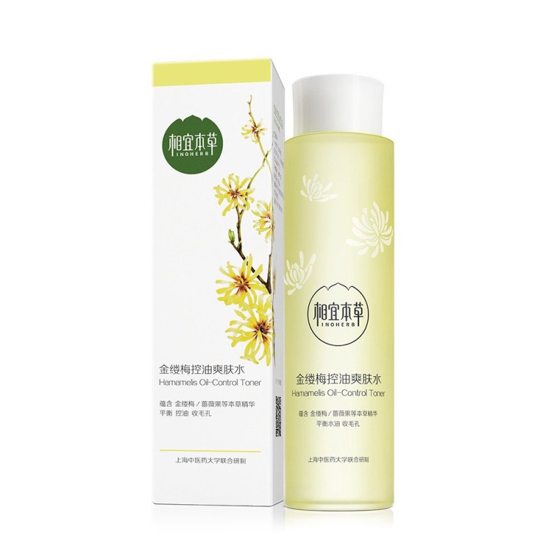 相宜本草金缕梅控油爽肤水120ml