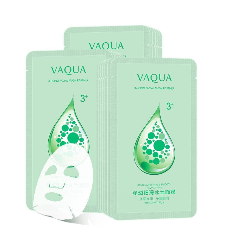 活泉净透细滑冰丝面膜 25g*10片活泉出品