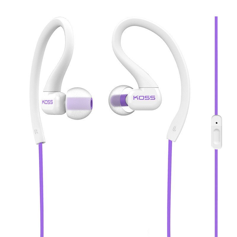 高斯（KOSE）KSC32iV 耳挂式运动耳塞 带麦 蓝紫色