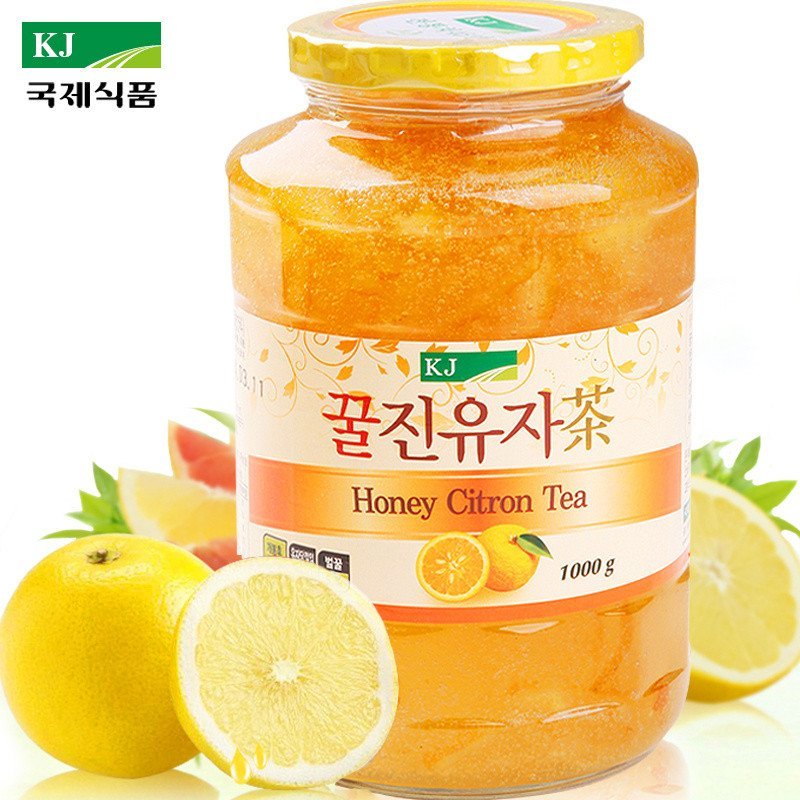 韩国进口KJ蜂蜜柚子茶1000g