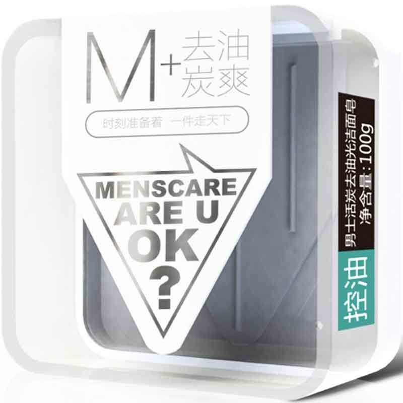 男性主义(MENPLUS) 男士活炭去油光洁面皂 100g