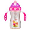 乐儿宝（bobo）PPSU一瓶两用学饮杯260ML 橙色 适用6个月以上 水杯水壶