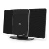 JBL MS202 BK 音响 音箱 迷你音响 CD机 蓝牙音响 收音机 台式音响 桌面音响 闹钟 USB - 黑色