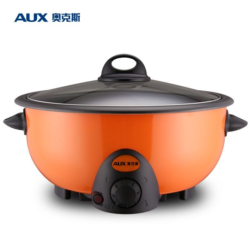 奥克斯（AUX） HJ35A2 多功能不沾电火锅/电炒锅/电蒸锅焖锅/韩式煎锅