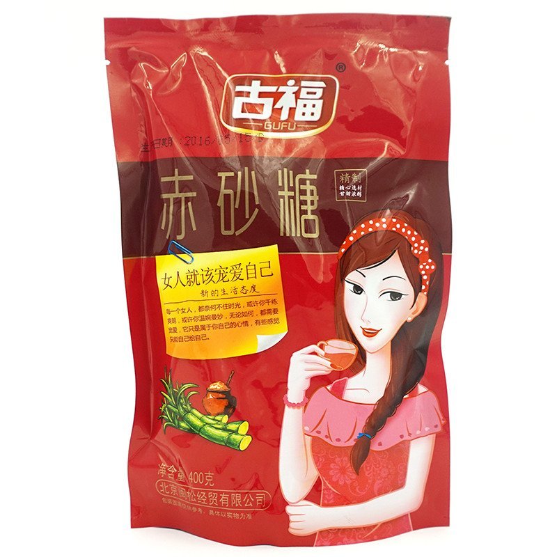 古福赤砂糖400克