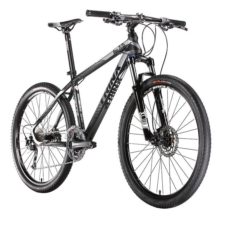 trinx千里达极限系列x6铝合金车架禧玛诺27速前叉可锁山地自行车