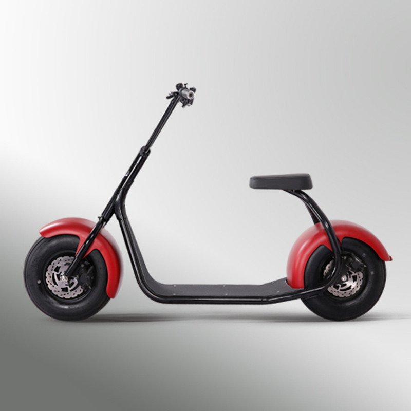 塞夫seev智能体感电动滑板车citycococ系列红 黑高清实拍图