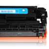 碧砚惠普 HP1515n 1518ni 1312NFI CP1210 CM1312K一体机硒鼓墨盒 一套四色
