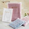 DOOUT都豪 提花海棉毛巾 加大加厚 纯棉柔软吸水 成人儿童洗脸全棉毛巾 35*76cm 粉色