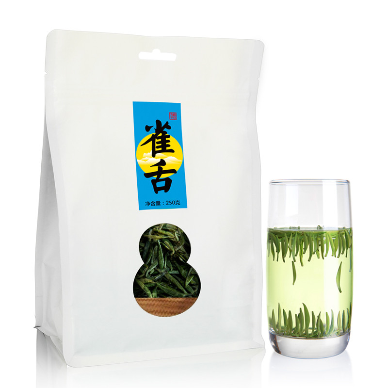峨眉雪芽茶叶 绿茶 雀舌250g 春茶实惠半斤装