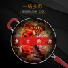 爱仕达（ASD）不粘锅 32CM少油烟不粘锅炒菜锅油你控 炒锅锅具CL32Y5WJ-T（咖啡色）送锅铲